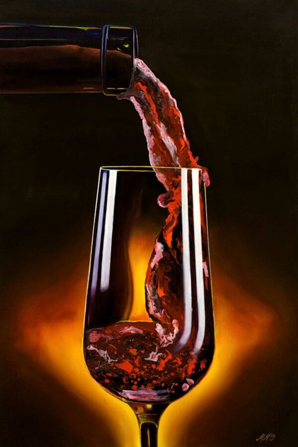 08 Port Pourt Artwork fine art by Monica Colorado