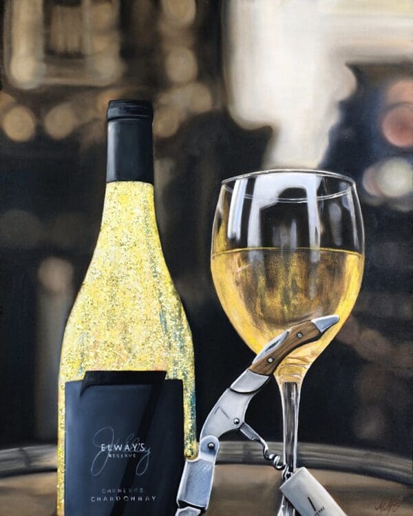 17 Chardonnay 7 Artwork fine art by Monica Colorado