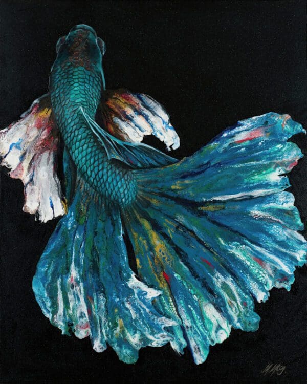 Abalone Betta artworks by monica mmg studio Colorado