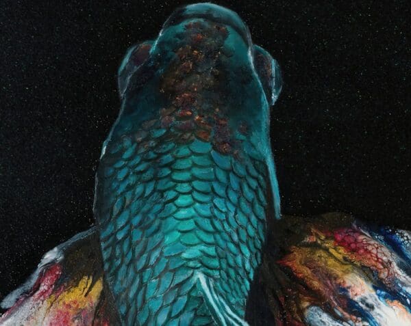 Abalone Betta artworks by monica mmg studio Colorado