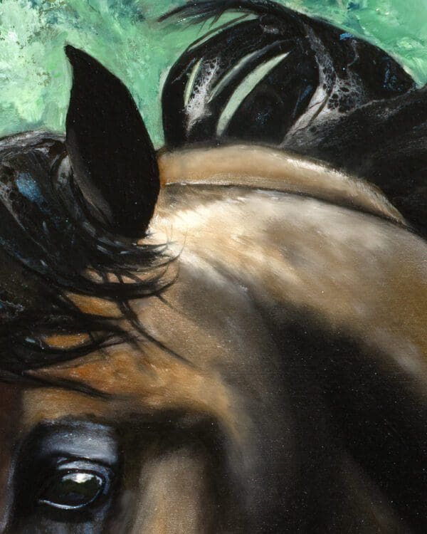 Arabian Brown Beauty Artworks by monica MMG Arts Studio - Colorado