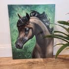 Arabian Brown Beauty Artworks by monica MMG Arts Studio - Colorado