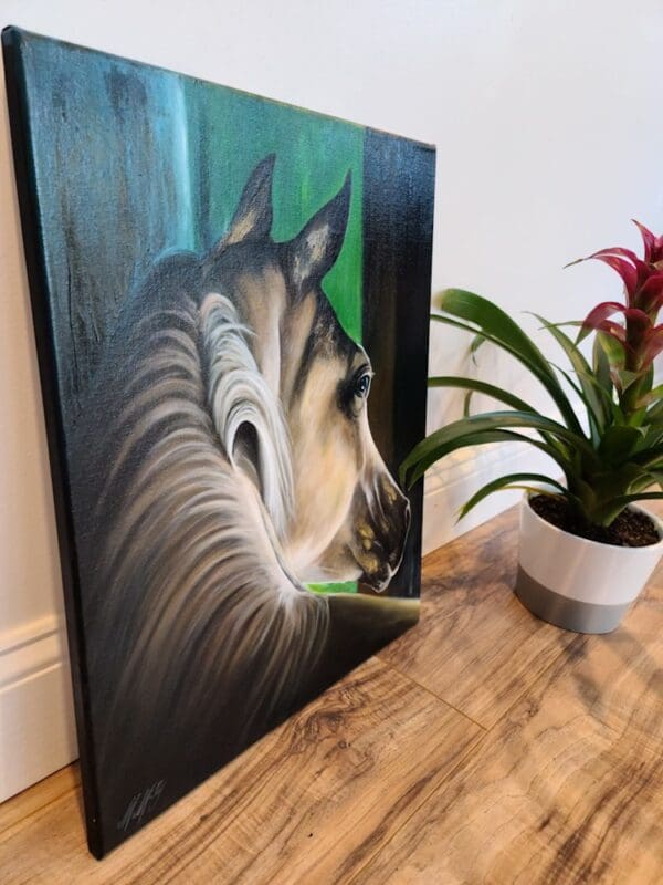 Arabian Show Horse Artworks by Monica in Colorado