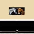 Best Friends, Horses Artworks by Monica MMG Art Studio