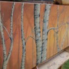 Brich Trees Artworks by Monica MMG Arts Studio