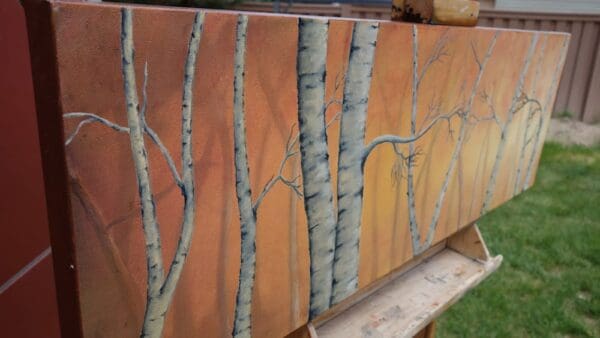 Brich Trees Artworks by Monica MMG Arts Studio