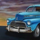 Classic-Unrestored-Car_-Oil-on-canvas-by-Monica-Marquez-Gatica-MMG-Art-Studio