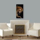 Fire stallion horse artworks by Monica MMG Arts Studio - Colorado