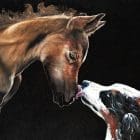 Hanging Out Artworks by Monica MMG Arts Studio