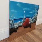Heart-on-the-beach-artworks-by-Monica-Colorado