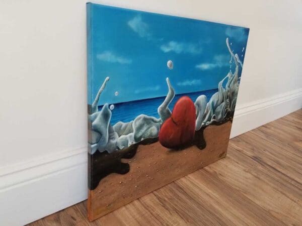 Heart-on-the-beach-artworks-by-Monica-Colorado