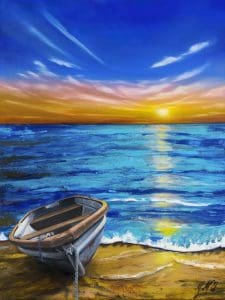 Lake-Sunset-2-artworks-Fine-Art-By-Monica-Colorado