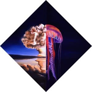 Man-Made vs Nature - Perceptiom Act Man 2artworks Fine Art By Monica Colorado