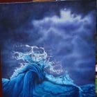 Ocean Wave Artwork by Monica - Colorado