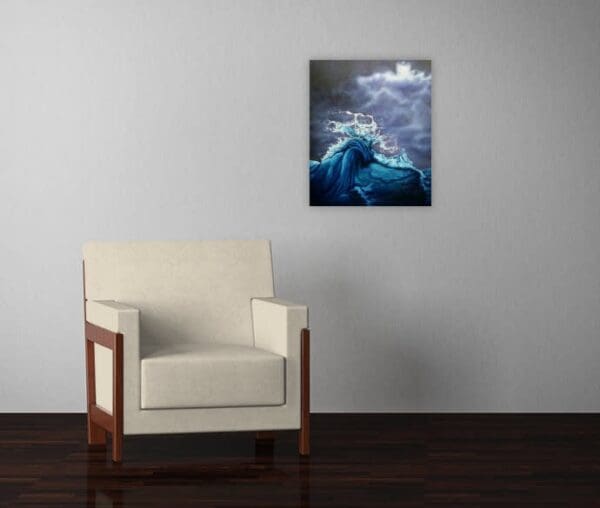 Ocean Wave Artwork by Monica - Colorado