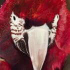 Ode to Scarlet Macaw Artworks by Monica MMG Arts Studio