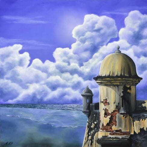 Storm Brewing Artwork by Monica - Colorado