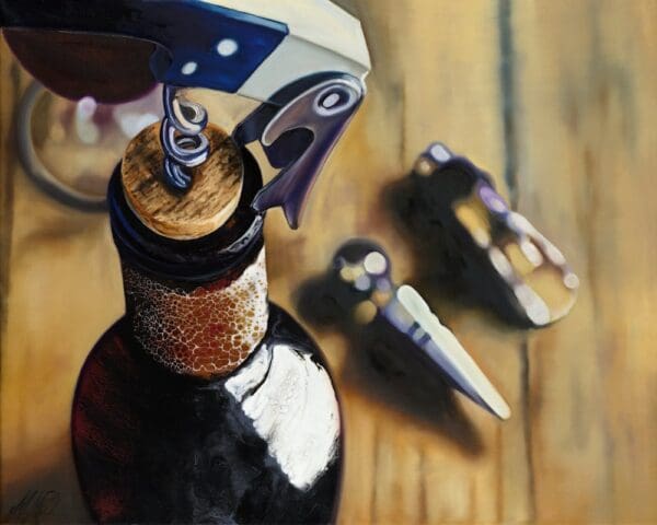 Uncorked Paradise 2 Artworks by Monica in Denver Metro Area buy Art online Denver Colorado