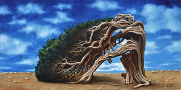 Windswept Dali Art Artworks by Monica MMG Arts Studio