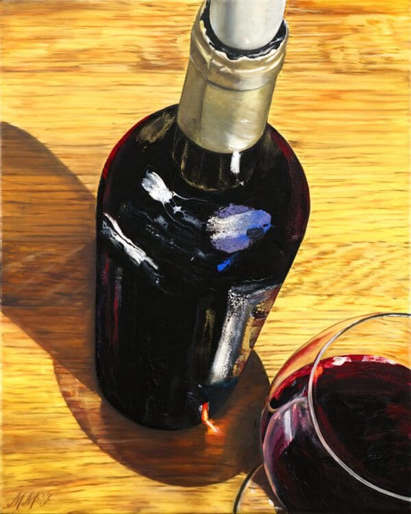 32 Wine And Dine Mountainside Artwork fine art by Monica Colorado