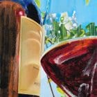 51 Summer Evening Wine 2 Artwork fine art by Monica Colorado