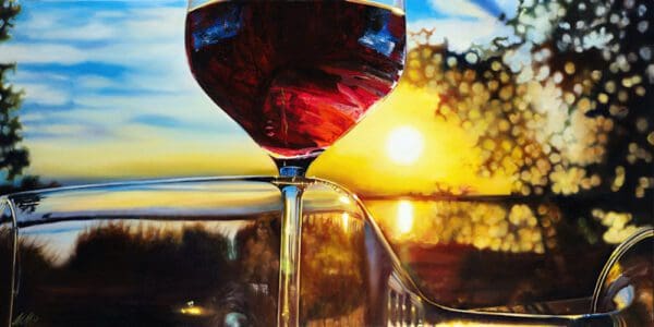 Half Empty or Full Clearly There is Room for more Artwork fine art by Monica Colorado