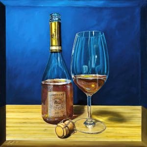 Caudalies champagne artowrks by Monica - Colorado