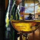 Evening Vino Blanco Artworks by Monica - Colorado