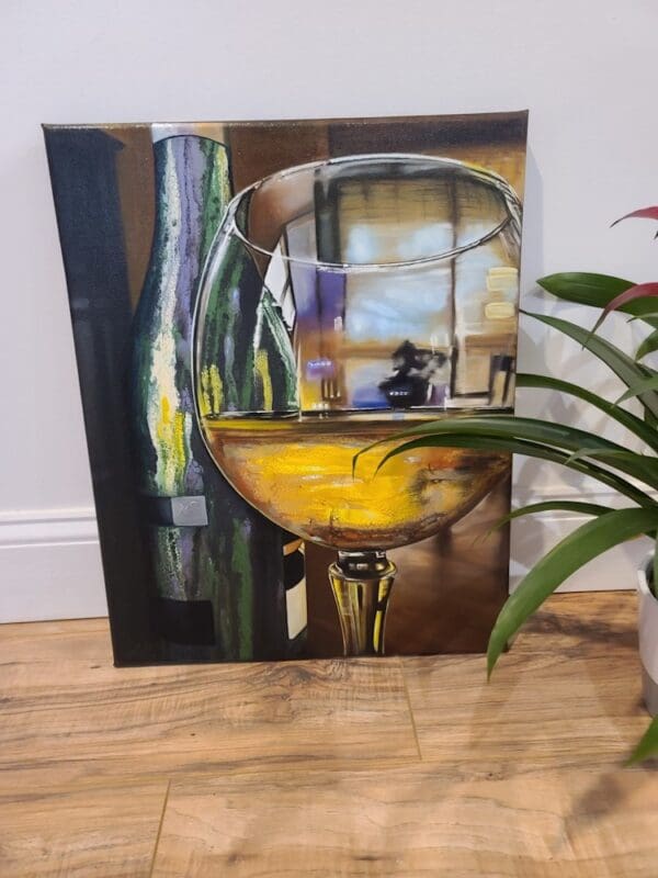 Evening Vino Blanco Artworks by Monica - Colorado