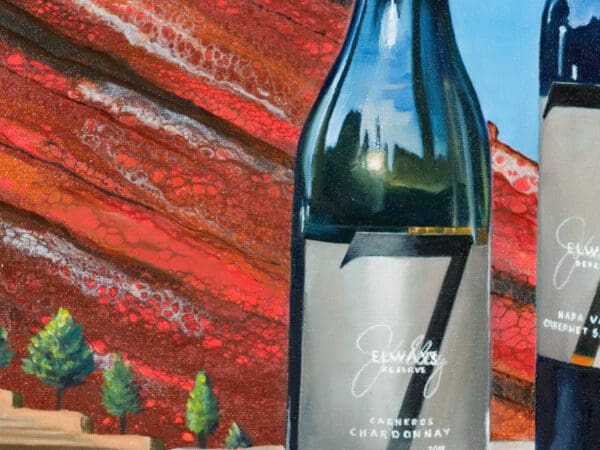 Detail view Monica_Fine_Art_7_Cellars_Concert_Painting