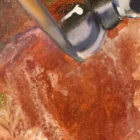 Close-up of champagne being poured into a glass, capturing the lively bubbles and vibrant colors.